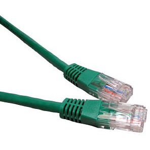 Logon Ftp Cat5e 10m Cable De Red Verde