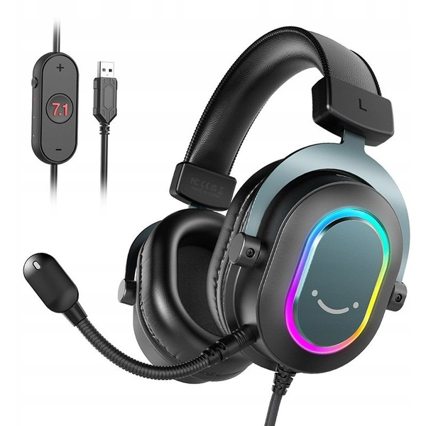 FIFINE H6 gaming fejhallgató 7.1 surround 50mm USB