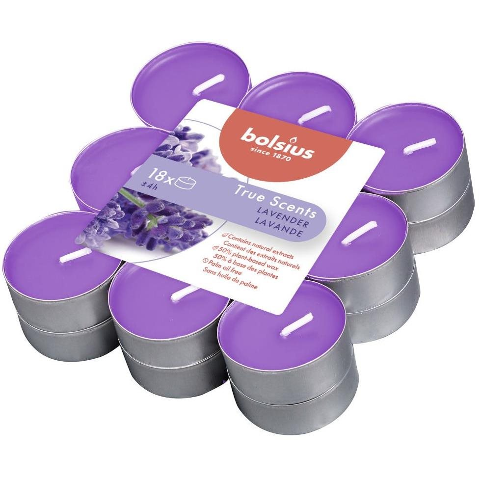 BOLSIUS True Scents Levander 18 db (8717847137449)