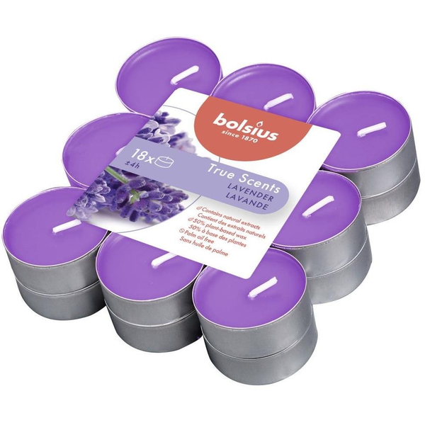 BOLSIUS True Scents Levander 18 db