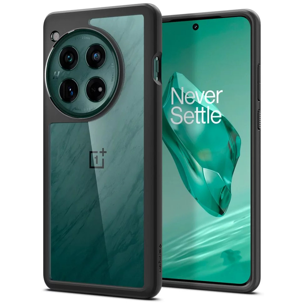Spigen Ultra Hybrid OnePlus 12 tok átlátszó-fekete (ACS07378) (ACS07378)