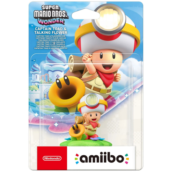 Nintendo Amibo Captain Toad & Talking Flower Interaktiv gaming figur
