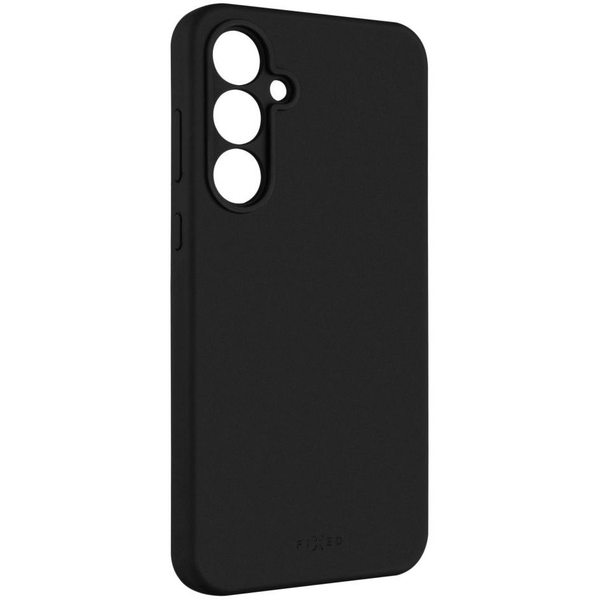 Фиксиран твърд калъф MagFlow за Samsung Galaxy A55 5G, черен FIXFLM-1263-BK