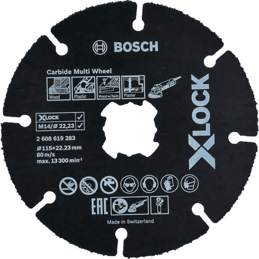 Bosch 2 608 619 283 sarokcsiszoló tartozék Vágótárcsa (2608619283)