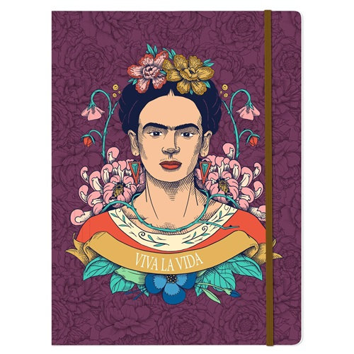 Clairefontaine Gumis mappa  Frida Kahlo, 24x32cm (116222C)