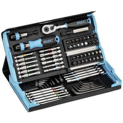 Hazet 2200sc-31 Juego De Puntas De Destornillador (bits) Smartcase ∙ Hexágono Macizo 1/4 Pulgadas (6,3 Mm) ∙ Perfil De Ranura, Perfil Phillips (ph), Perfil Pozidriv (pz), Perfil De Hexágono Interior, Perfil Torx® Interior, Perfil Torx® A Prueba D