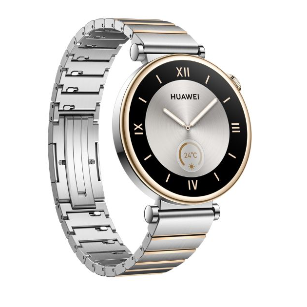 Huawei WATCH GT 4 3,35 cm (1.32") AMOLED 41 mm Digitális 466 x 466 pixelek Ezüst Wi-Fi GPS (műhold) (55020BHY)
