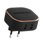 Зарядно за телефон, Duracell, USB, 17W, черно