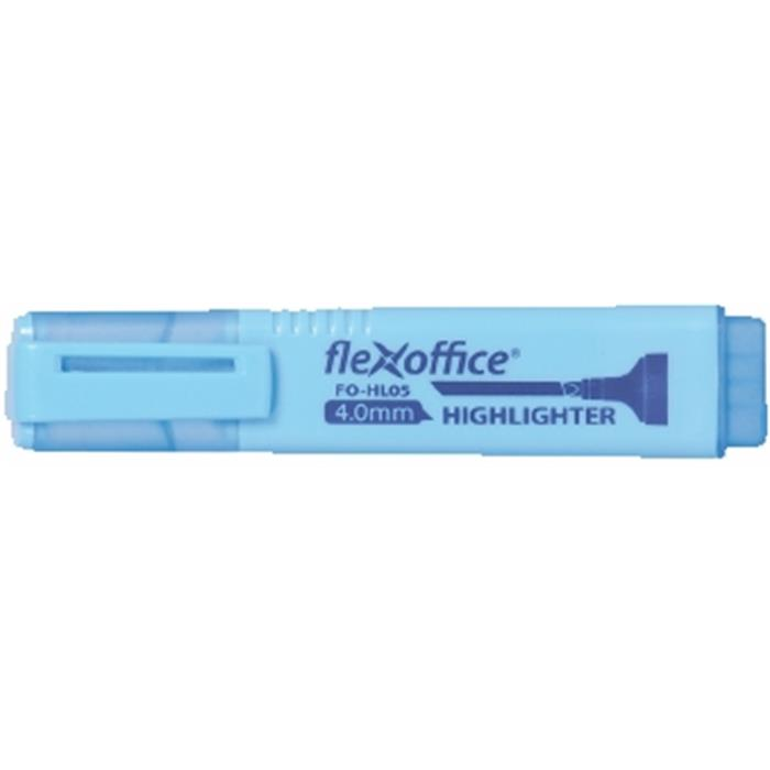 Flexoffice HL05 4mm Szövegkiemelő - Kék (OW-8443/OW-8892)