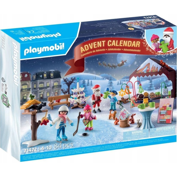 Playmobil 71472 Adventi Kalendárium - Kirándulás a karácsonyi vásárba