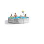 Intex 26724 Frame Pool Set Prism Rondo fémvázas Kerek medence (457 x 107 cm)