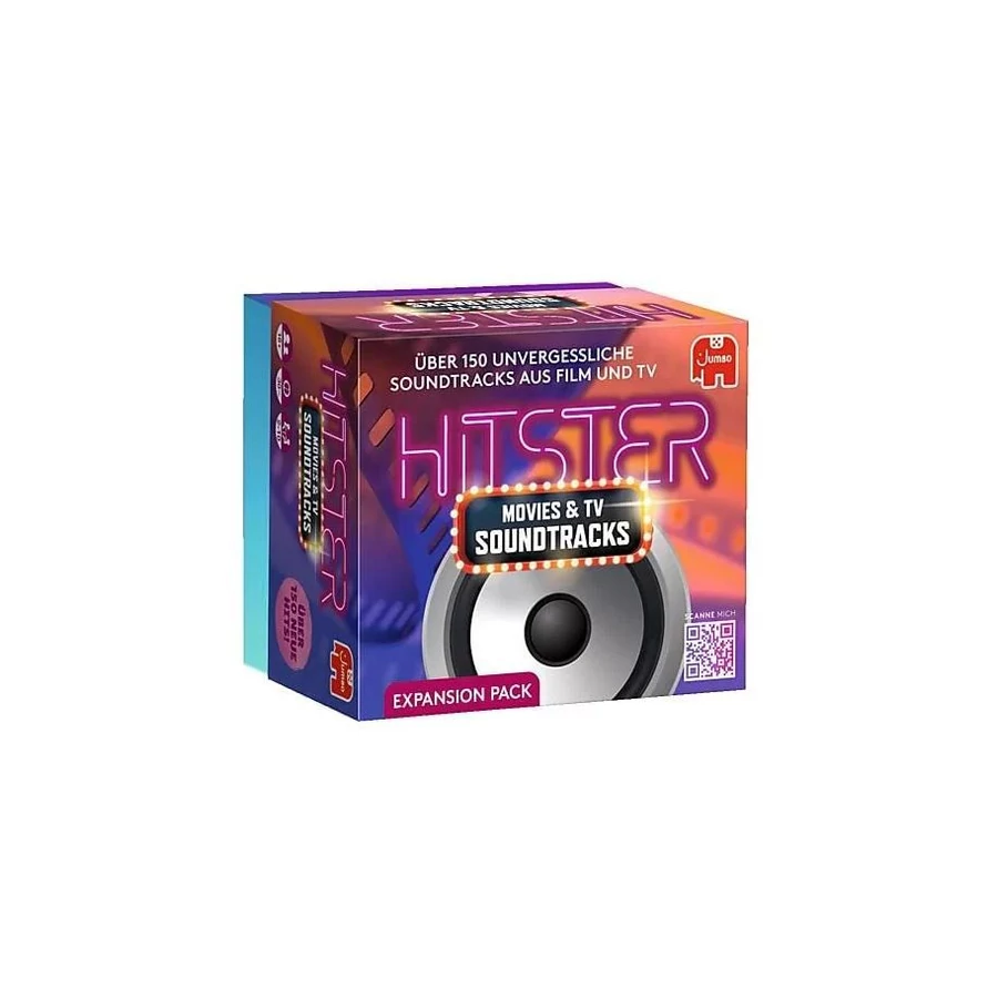 Jumbo Hitster 150 darabos Movies & TV Soundtracks társasjáték kiegészítő csomag - Német (GAM39985)