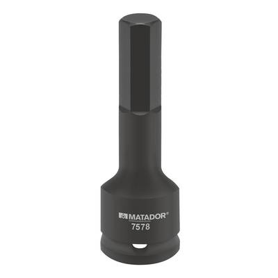 Matador Schraubwerkzeuge (75780120) Belső hatlap Ütvefúró dugókulcs betét 12 mm 3/4 (20 mm) (75780120)