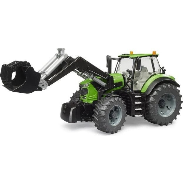 bruder Deutz Traktor 8280 TTV homlokrakodóval Kész modell Mezőgazdasági modell (BR-03161)