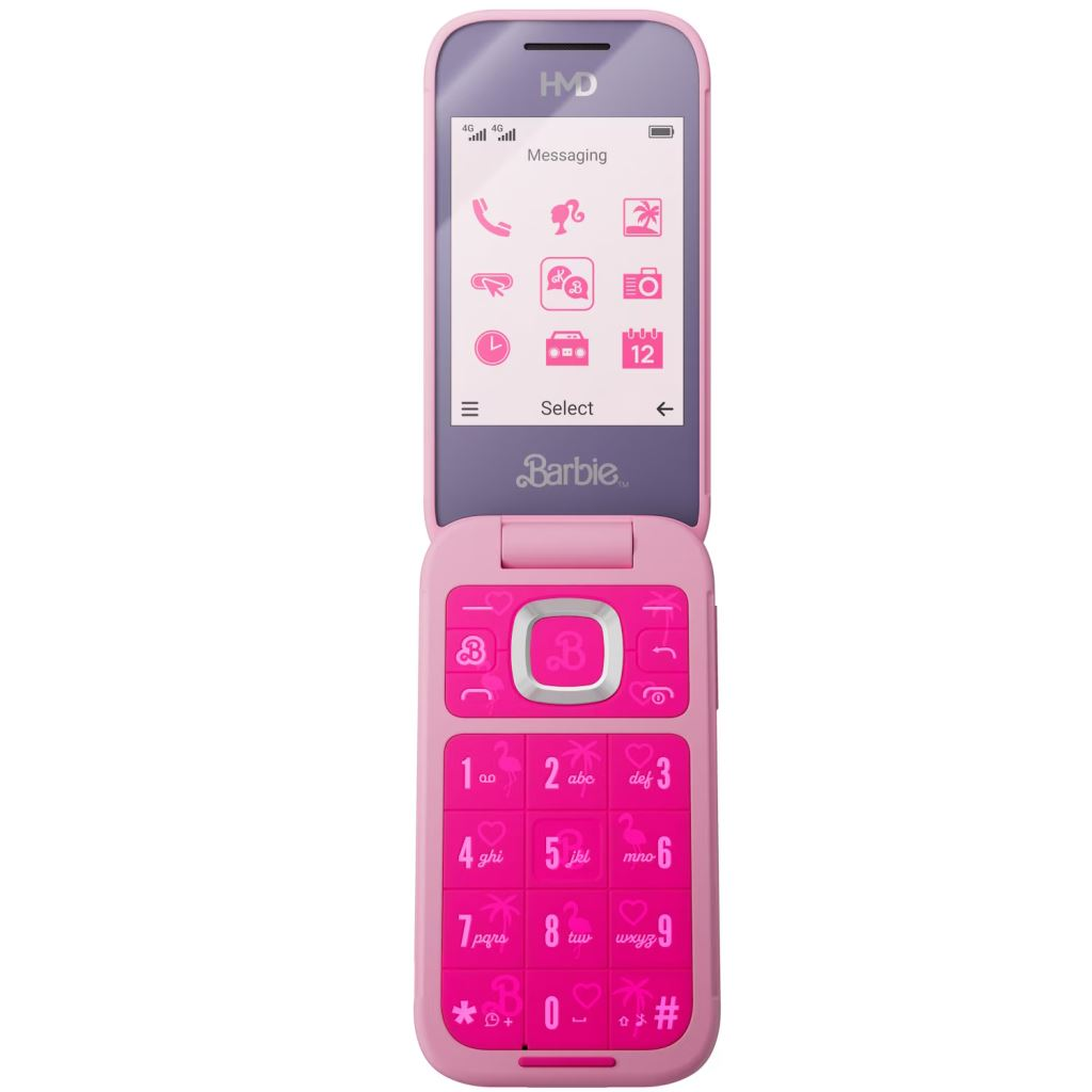 HMD Barbie Phone mobiltelefon rózsaszín (1GF030APC1L07) (1GF030APC1L07)