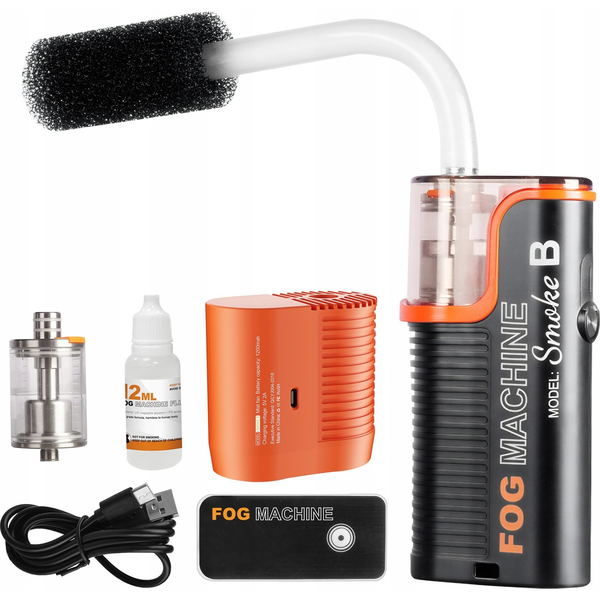  LensGo Wytwornica Generator Dymu Mgły Dymiarka Lensgo 40w Pilot Płyn 72ml / Smoke B