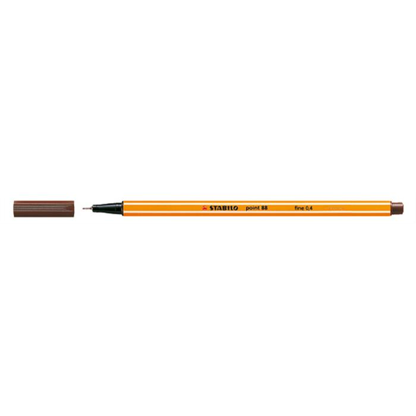STABILO point 88 fineliner Brun 1 stk