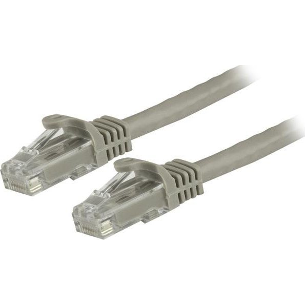 StarTech.com N6PATC150CMGR netværkskabel Grå 1,5 m Cat6 U/UTP (UTP)