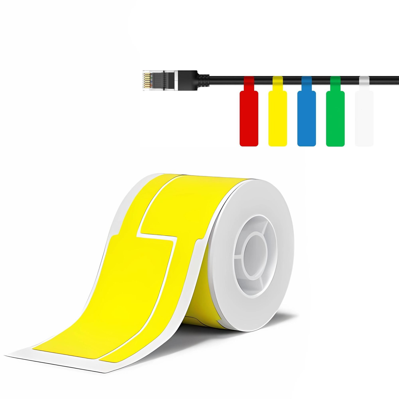 Niimbot T 25x76mm 200 db, sárga - B21, B21S, B3, B1S kompatibilis (1EA01174201)