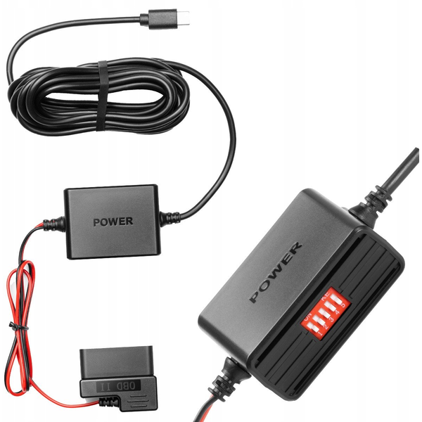 Napájení pro parkovací režim 70mai OBD-II Hardwire Kit USB-C