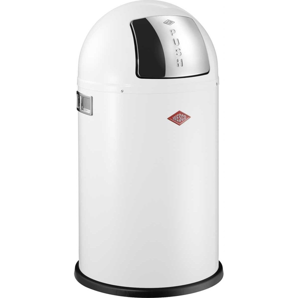 Kosz na śmieci Wesco Kosz na śmieci biały 50l Pushboy Wesco