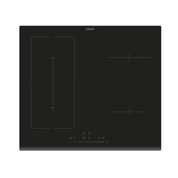 Candy Moderna CIES64MCA Μαύρος (Μαύρο) Ενσωματωμένο 59 cm Επαγωγική εστία με ζώνες 4 zone(s)
