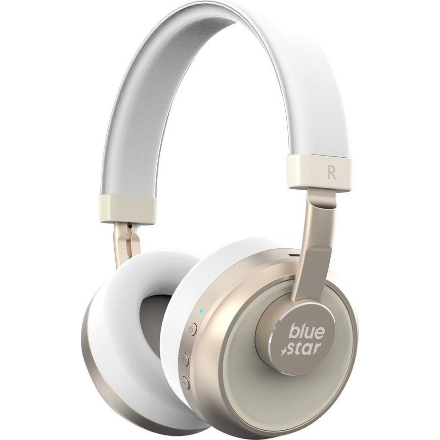 Blue Star BH02 Vezeték Nélküli Fejhallgató-Fehér