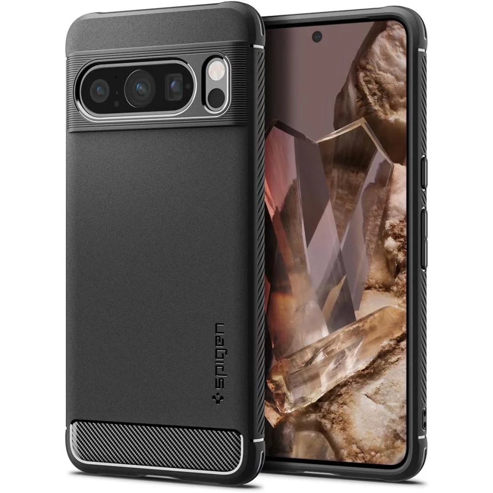 Spigen Rugged Armor Google Pixel 8 Pro tok fekete (ACS06314) (ACS06314)