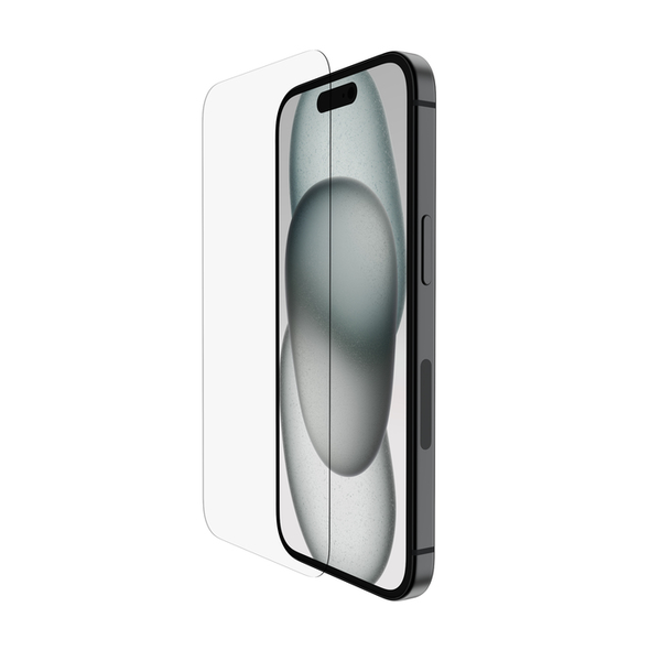 Защитно фолио, Belkin, Стъкло, За iPhone 15 / 14 Pro