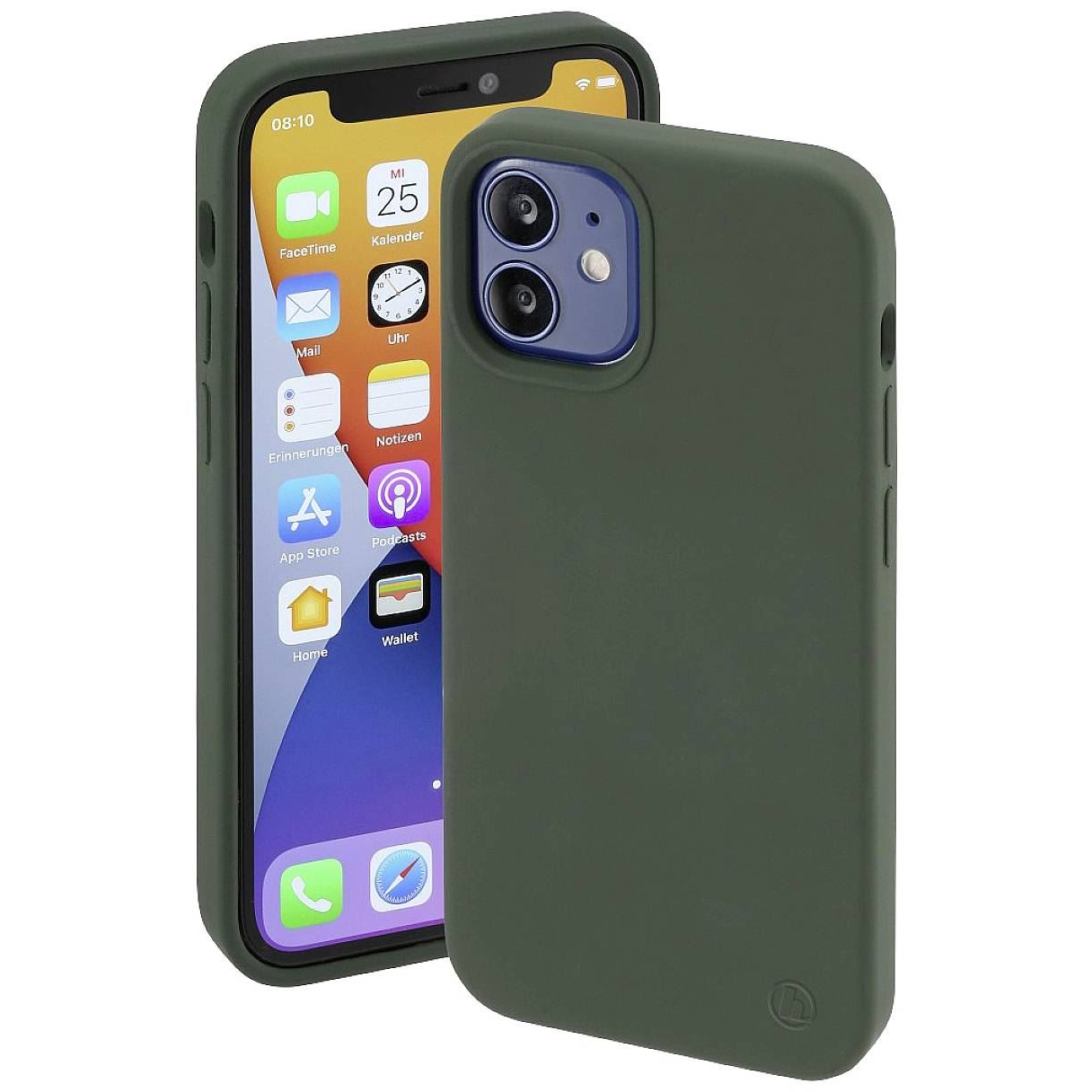 Hama MagCase Finest Feel PRO Cover Apple iPhone 12 mini hátlap tok zöld (00196796) (HA00196796)
