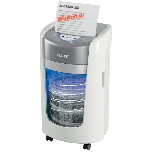 Leitz IQ OptiMax Home Office 225 papirmakulator 58 dB Grå, Hvid