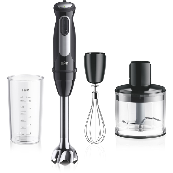 Braun MultiQuick 5 Pro MQ 55236 M 0,6 l Staafmixer 1000 W Zwart