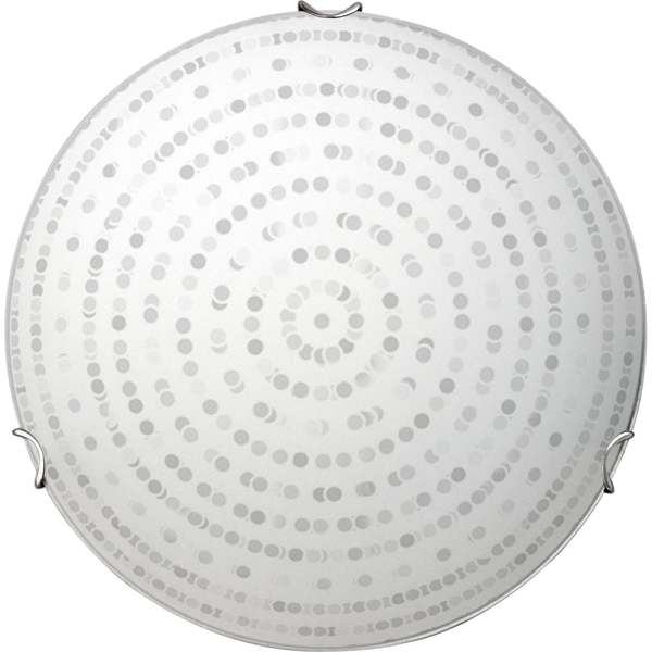 Lampa sufitowa Candellux Lampa sufitowa szklana biała Candellux CIRCLE 13-64240