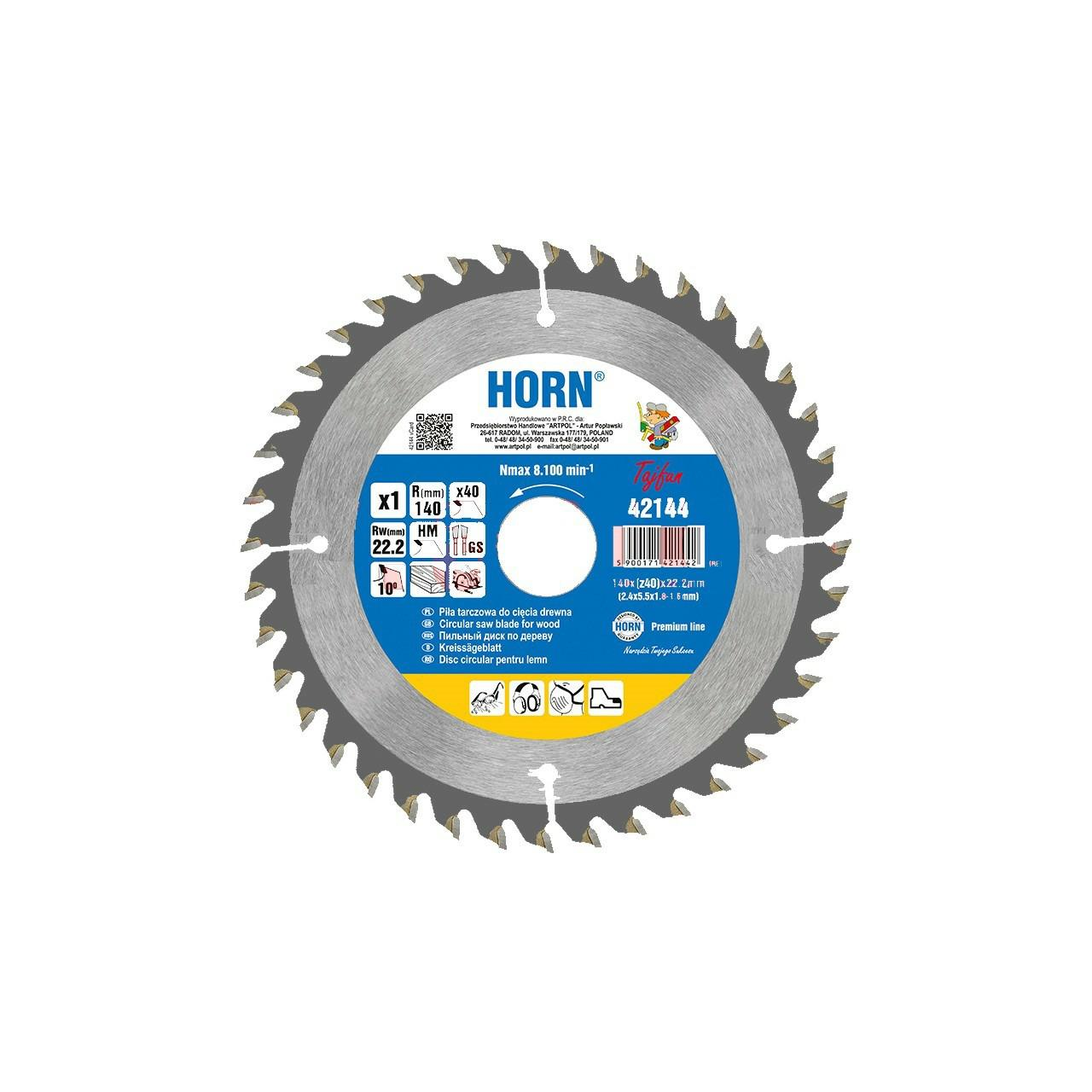 Faipari tárcsa Art-Pol 42458 450x30mm (42458)