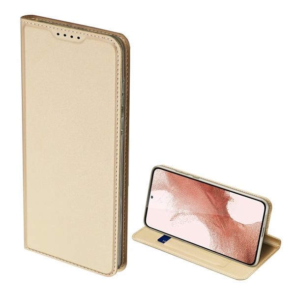 Dux Ducis Skin Pro Samsung Galaxy S23 Plus Flip Tok - Arany (GP-134560)