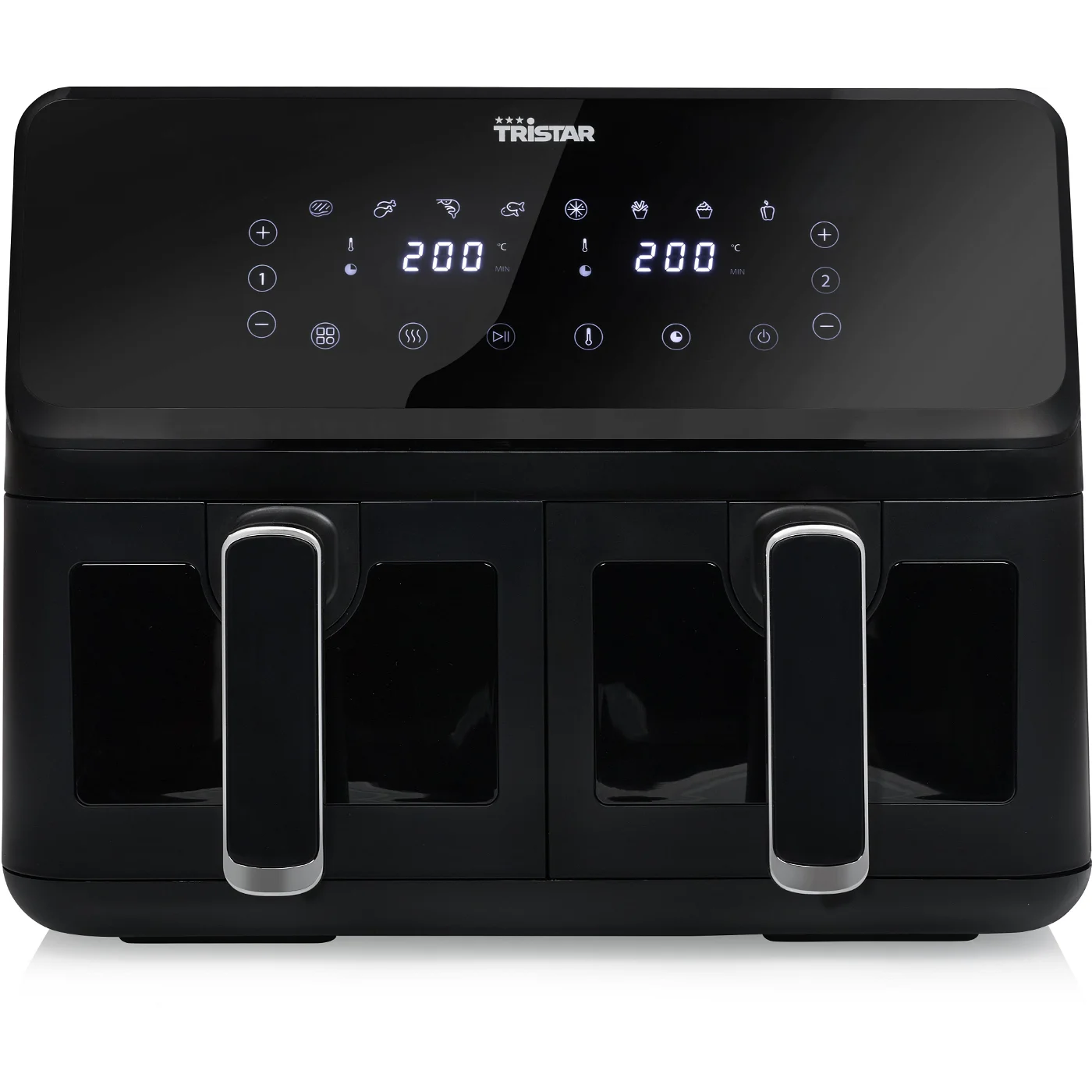 Tristar FR-9040 8L Forrólevegős fritőz - Fekete (FR-9040)