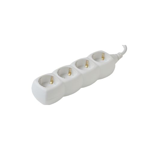 Somogyi hálózati elosztó 4 aljzat 1,5m (NV 04/WH) (NV 04/WH)