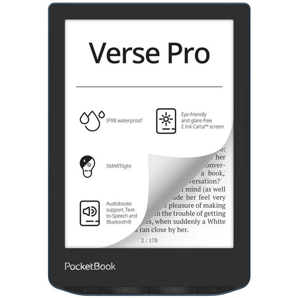 PocketBook Verse Pro Azure E-Book olvasó