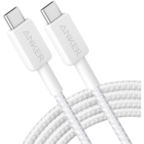 Anker 322 USB-kabel 1,8 m USB C Hvid