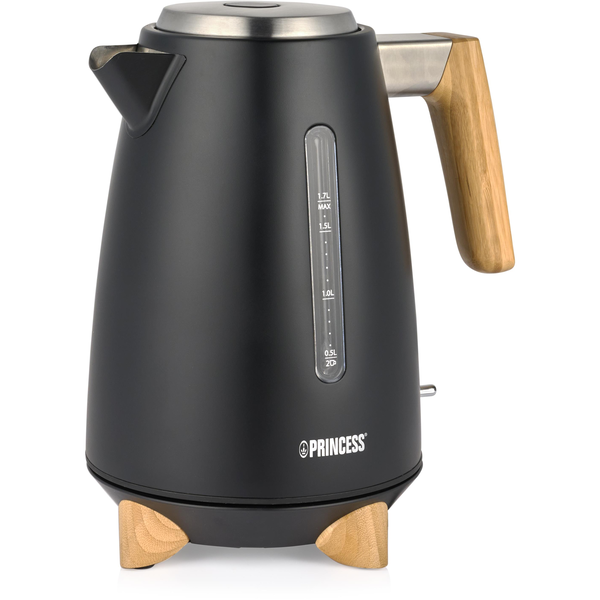 Princess 01.236061.01.001 elkedel 1,7 L 3000 W Beige, Sort