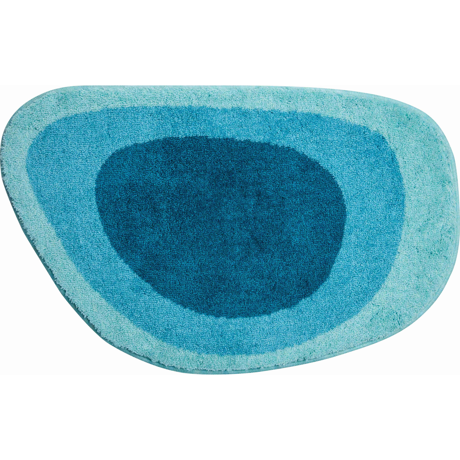 GRUND Lake Fürdőszobai szőnyeg, kicsi, 50×75 cm, türkizkék (B2596-153003128)