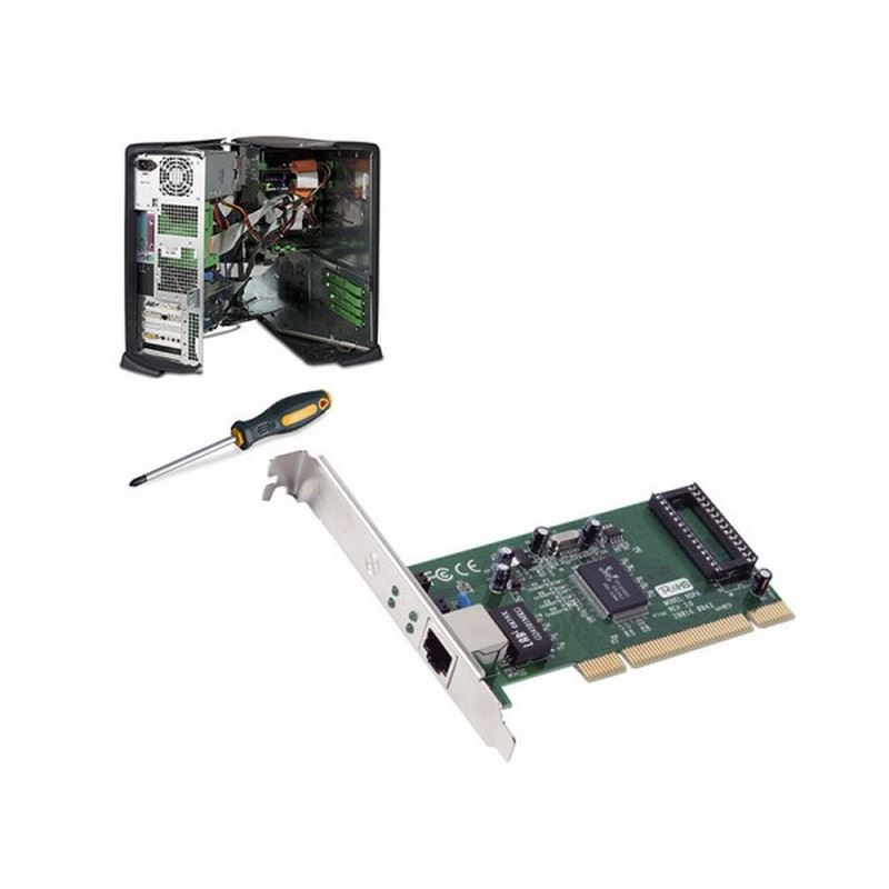 Approx RJ45 Gigabit Ethernet port PCI bővítő kártya (APPPCI1000V2) (APPPCI1000V2)