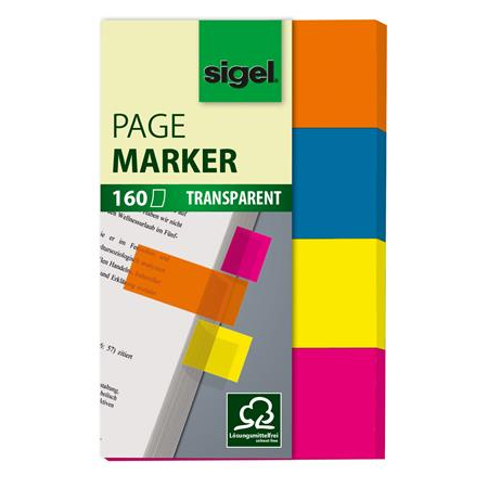 Sigel 614 20x50 mm Jelölőcímke 4x40 lap - Vegyes (HN614)