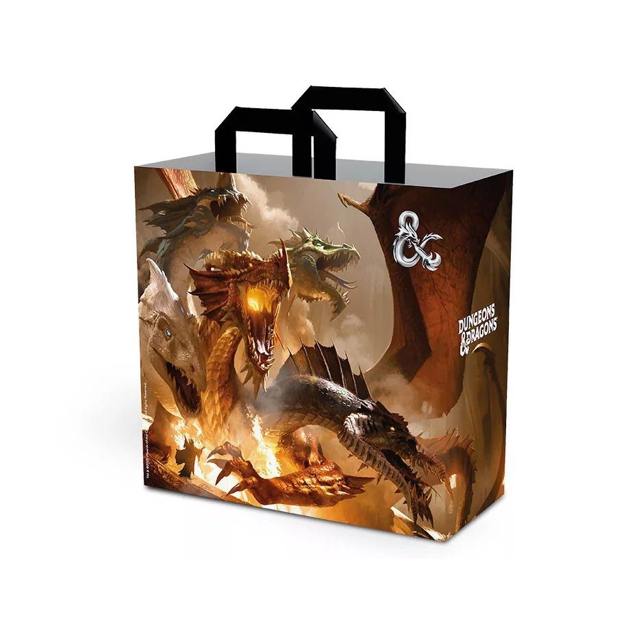 Konix KX DND SHOPPING BAG FLYING DRA Barna Vászontáska (KX-DD-CABA-TIAM)