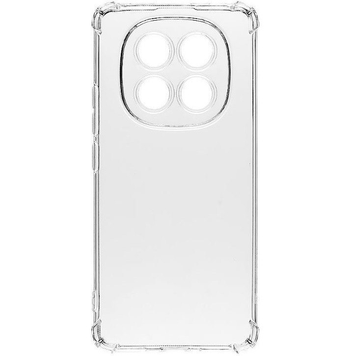 Xiaomi Redmi Note 14 Pro Plus 5G (Global), Szilikon tok, légpárnás sarok, Tactical TPU Plyo, átlátszó (TS12749)