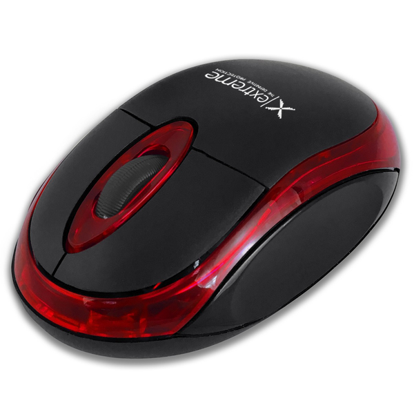 Bezdrátová myš EXTREME Cyngus XM106R pravák červená