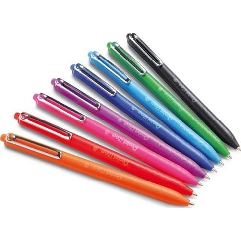 Pentel iZee 0,35mm nyomógombos rózsaszín golyóstoll (PENT0677)