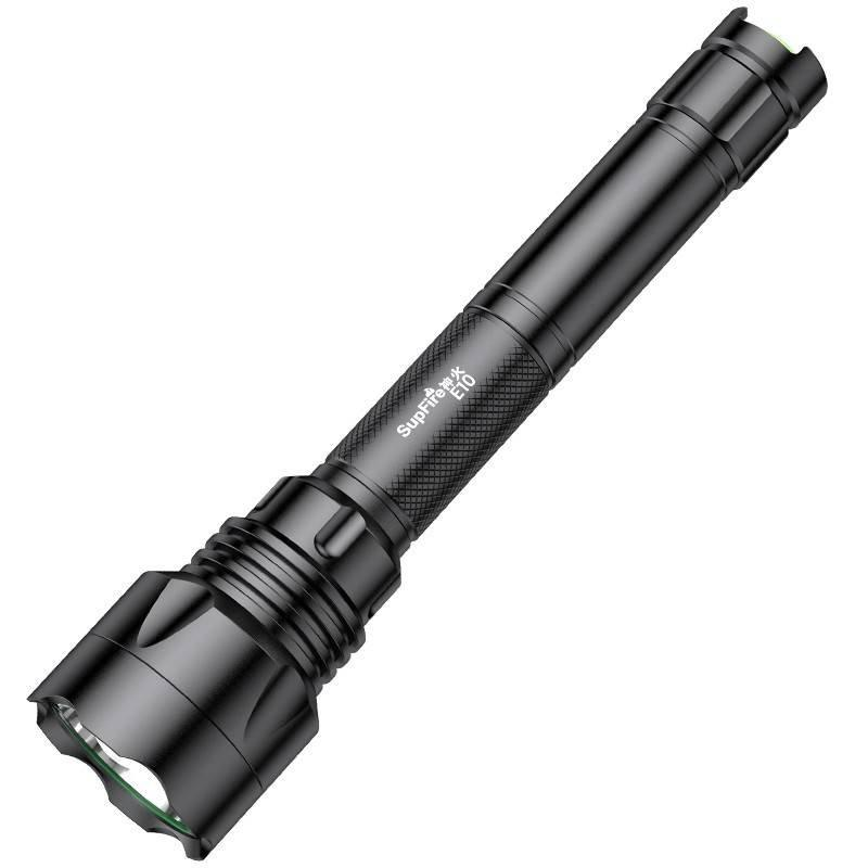 Supfire E10 Akkus LED Zseblámpa 900 Lumen - Fekete (E10)