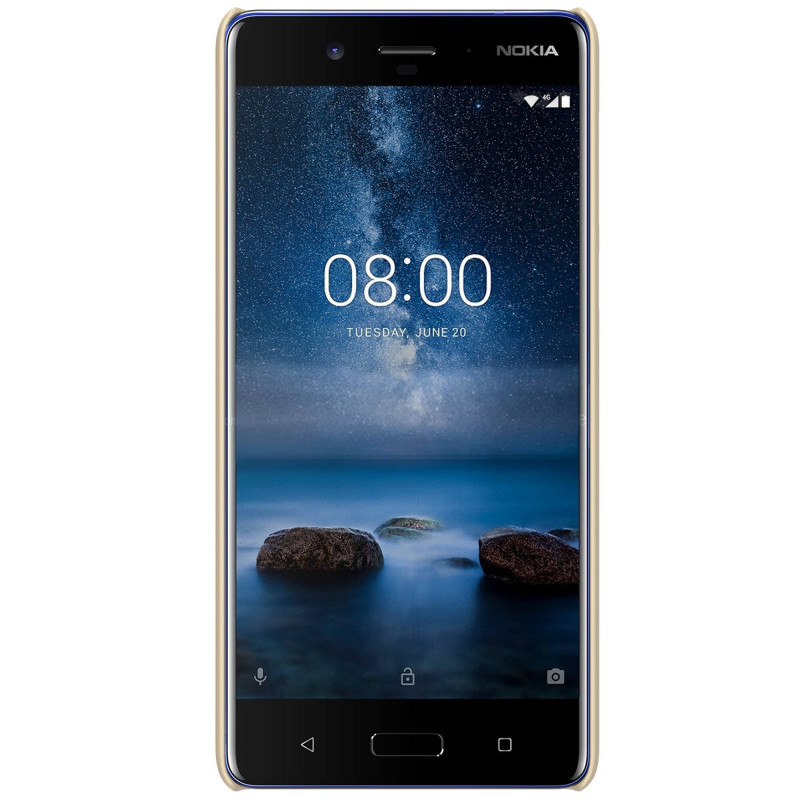 Nillkin Super Frosted Nokia 8 Hátlap Tok - Arany (NL149403)
