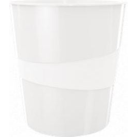 Leitz WOW Waste Bin Polisztirén Fehér